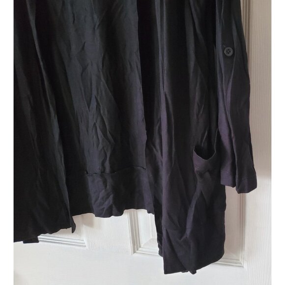 CAPSULE WOMENS BLACK CARDIGAN SIZE 28 NWT - Picture 5 of 7